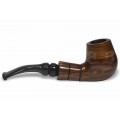 Cachimbo New Rose Reto Encerado (Aceita Filtro 9mm) Piteira Acrílico